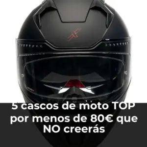 Casco de moto barato y seguro