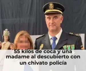 Cocaína incautada y arresto de madame con informante policial