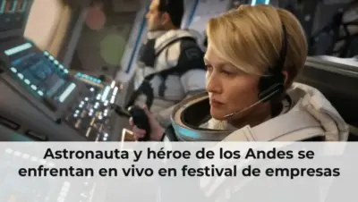 Astronaut and Andes hero face off at festival