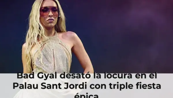 Bad Gyal en concierto en Palau Sant Jordi