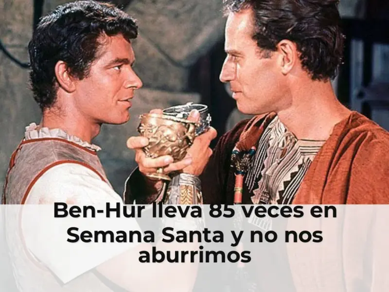 Charlton Heston as Judah Ben-Hur