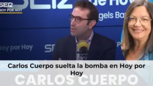 Carlos Cuerpo announces surprise on radio show