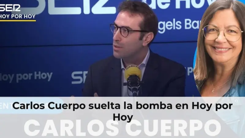 Carlos Cuerpo announces surprise on radio show