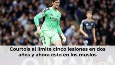 Courtois con lesiones musculares en muslos