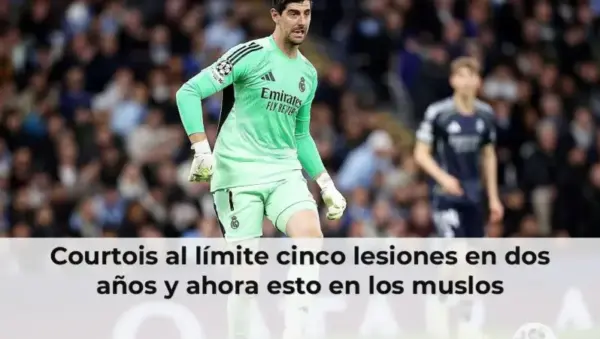 Courtois con lesiones musculares en muslos