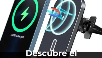 Cargador inalámbrico para coche moderno