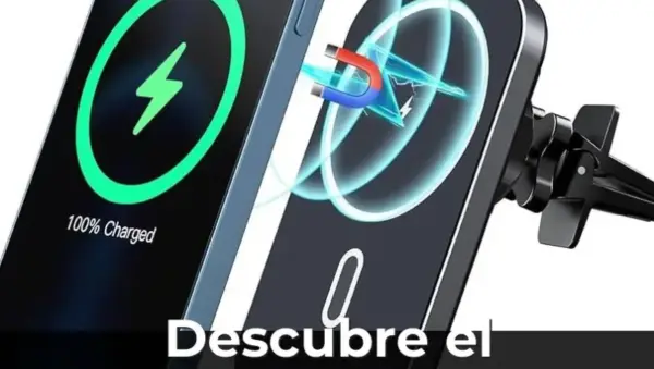 Cargador inalámbrico para coche moderno