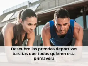 Prendas deportivas baratas primavera