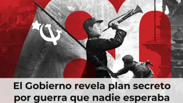 Mapa de estrategia militar secreta del gobierno