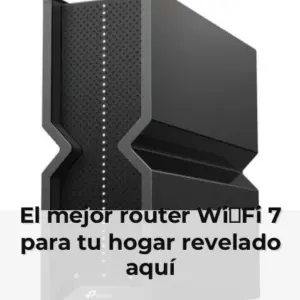 Router Wi-Fi 7 de alta velocidad para hogar