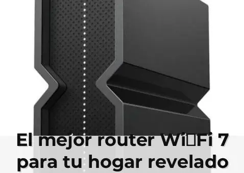 Router Wi-Fi 7 de alta velocidad para hogar