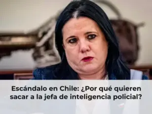 Protestas en Chile contra jefa de inteligencia policial
