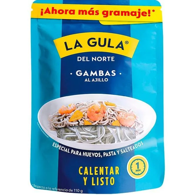 Gulag prison concept with shrimp dish