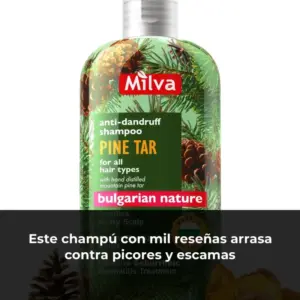 Champú para picores y escamas con resultados efectivos