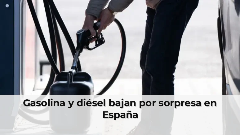 Pump with lower fuel prices in Spain