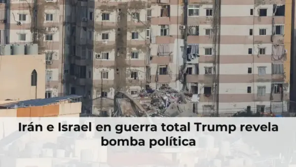 Map of Middle East with Iran and Israel highlighted