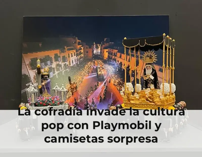 Cofradía figuritas Playmobil y camisetas