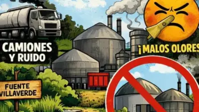 Protestas contra plantas de biometano en La Cuenca