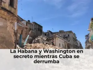 Cuba US secret talks amidst crisis