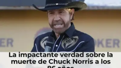 Chuck Norris fallece a los 86 años