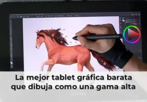 Tableta gráfica barata con funcionalidad de gama alta