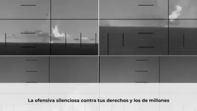 Manifestación ciudadana contra la ofensiva silenciosa