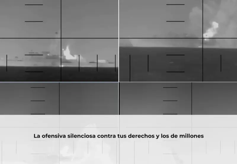 Manifestación ciudadana contra la ofensiva silenciosa