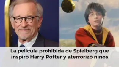 Imagen de película de Spielberg que inspiró Harry Potter