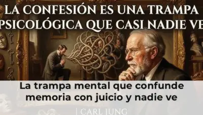 Ilustración de una mente confundida con recuerdos y pensamientos