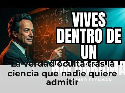 Ciencia y verdad oculta concepto abstracto