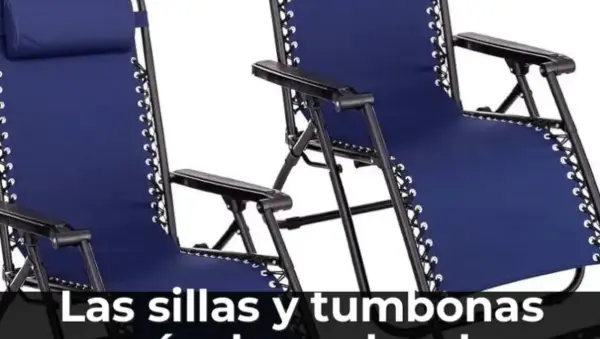 Sillas y tumbonas de Amazon más populares