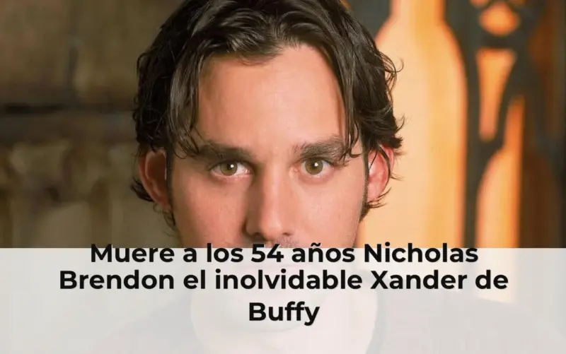 Nicholas Brendon como Xander Harris en Buffy
