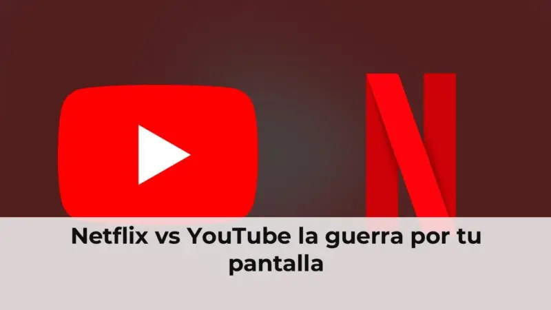 Netflix vs YouTube logo comparison