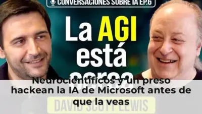 Hacker y científicos trabajando en una computadora