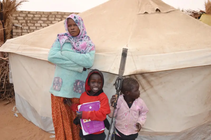 Libyan desert oasis welcomes thousands of Sudanese as brothers