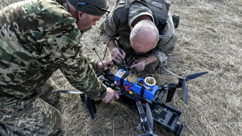 Arma rusa contra drones ucranianos