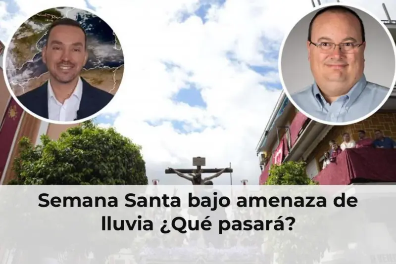 Semana Santa bajo lluvia en España
