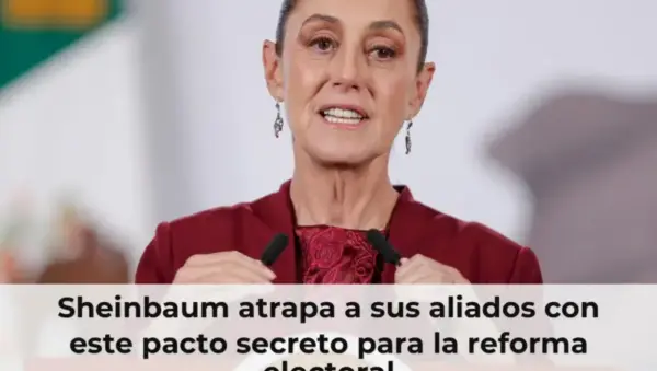 Sheinbaum en reunión política