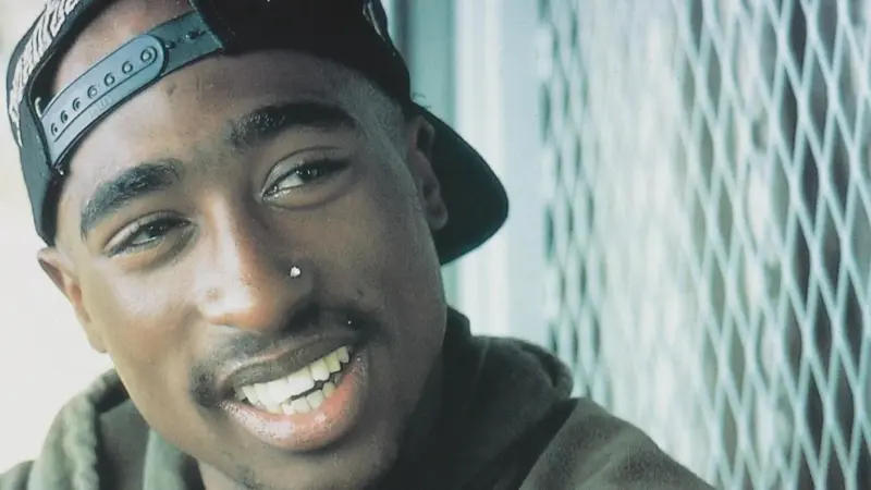 2Pac en foto de archivo antes de su muerte