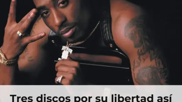 2Pac en foto de archivo antes de su muerte