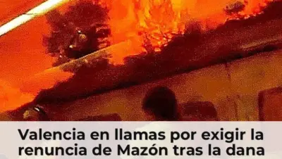 Protestas en Valencia contra Mazón