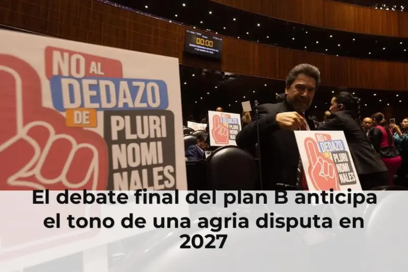 El debate final del plan B anticipa el tono de una agria disputa en 2027