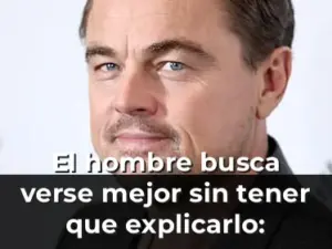 El hombre busca verse mejor sin tener que explicarlo: ¿debería ser Leonardo DiCaprio la foto de referencia para las clín