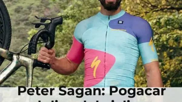Peter Sagan: Pogacar es el dios del ciclismo y no lo debe estropear con ninguna tontería